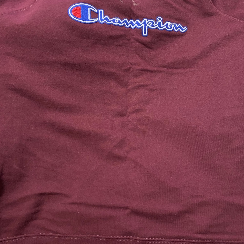 Maroon crew neck CHAMPION SWEATER new